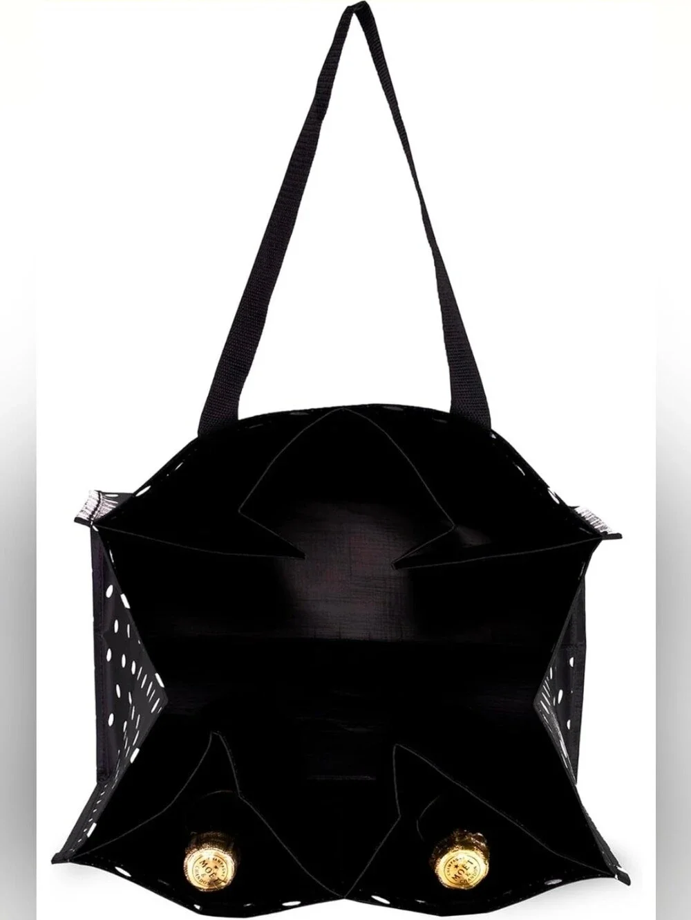 kate spade Black and White Polka Dot Market Shopper
